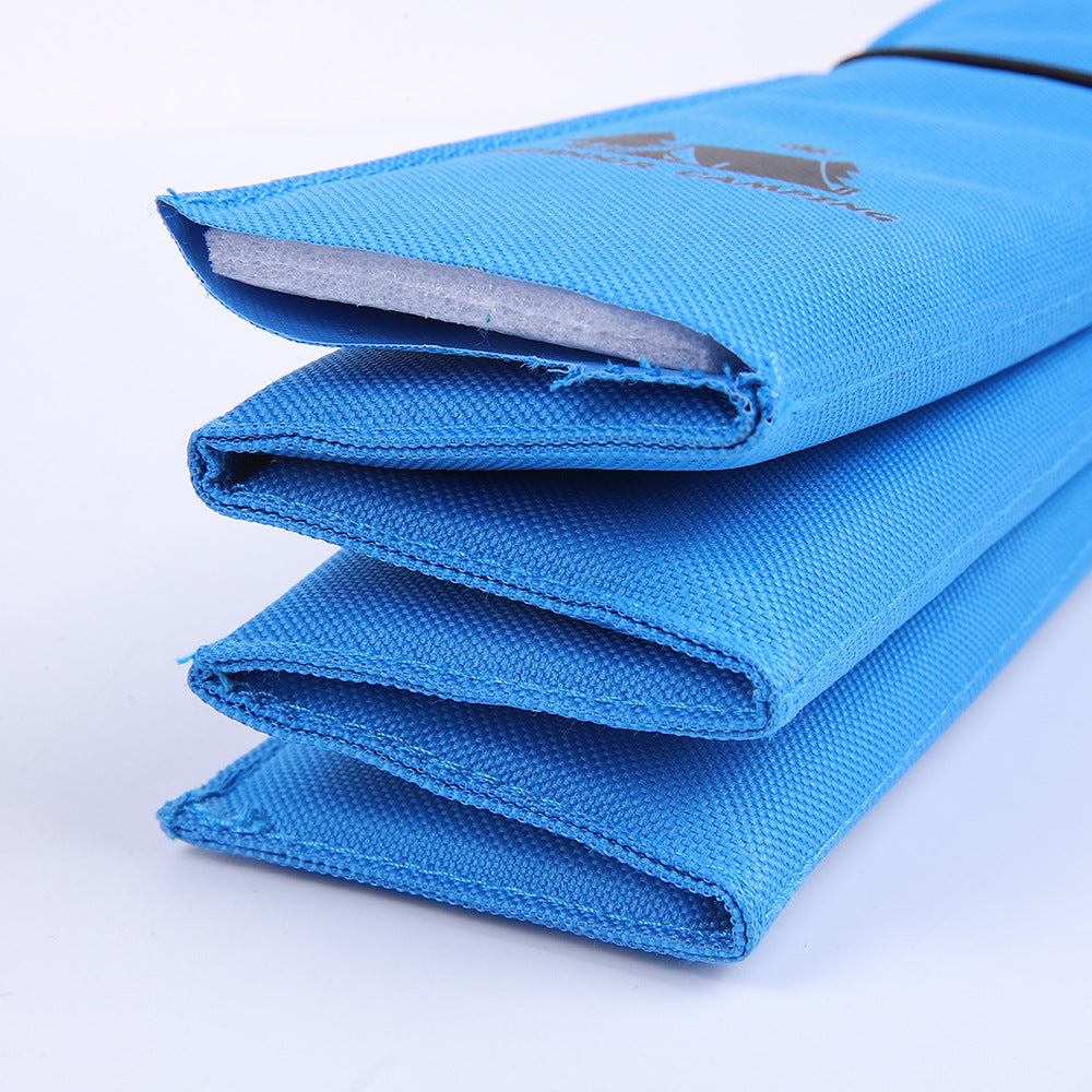 3PCS Green Portable Outdoor Folding Seat Cushion - 42cm x 32cm for Camping and Hiking V888-ELOSUNG12900