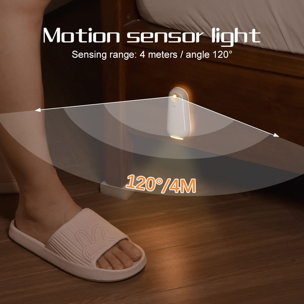 LED Motion Sensor Toilet Night Light - 8-Color Adjustable Glow with Modern Design V888-ELOSUNG12930