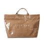Khaki Trendy Waterproof Tote Bag - Lightweight and Durable Carryall V888-ELOSUNG12963