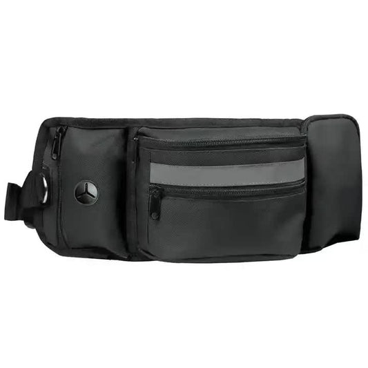 Black Portable Dog Training Bag - Multi-Function Pet Snack Pouch, Waste Bag Holder, and Training Waist Bag V888-ELOSUNG13143