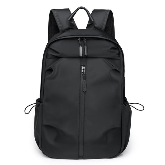 Black Casual Korean Style Backpack - Versatile Laptop Bag for Students, Business, and Travel - Fashionable V888-ELOSUNG13178