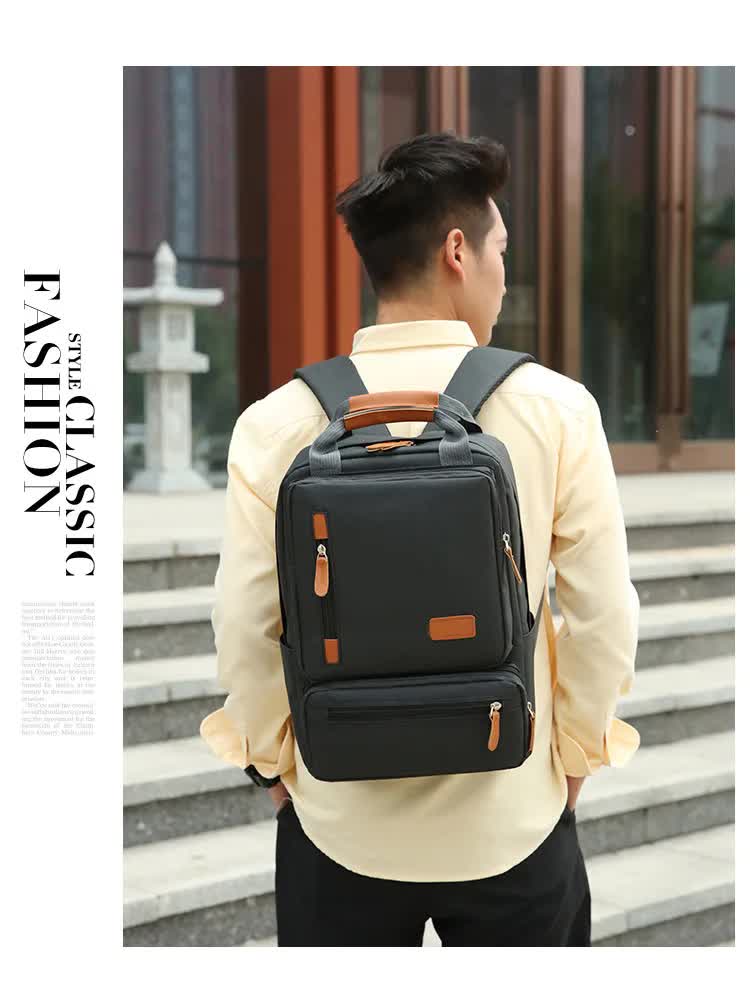 Red 3-Piece Backpack Set - Men's & Women's Student Travel Backpack, Casual Backpack, Laptop Bag, Notebook V888-ELOSUNG13188
