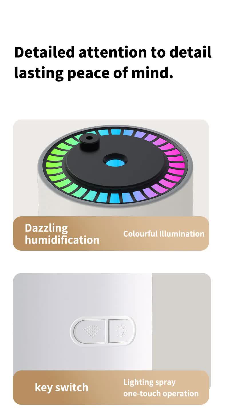 Pink Starry Sky Projection Humidifier - USB Ultrasonic Car and Home Air Humidifier, Mist Diffuser for V888-ELOSUNG13256