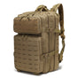 Khaki Outdoor sports backpack Large capacity travel commuter backpack Water-proof multifunctional backpack V888-ELOSUNG13358