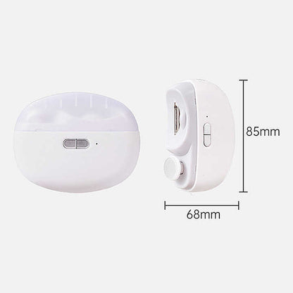 Purple Automatic Electric Nail Clipper & Grinder - Multi-Functional Safe Nail Trimmer for Adults & Kids V888-ELOSUNG13446