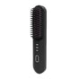 Black Wireless Hair Straightening Brush - Portable 2-in-1 Styling Tool with USB Charging, Ceramic Heat V888-ELOSUNG13675