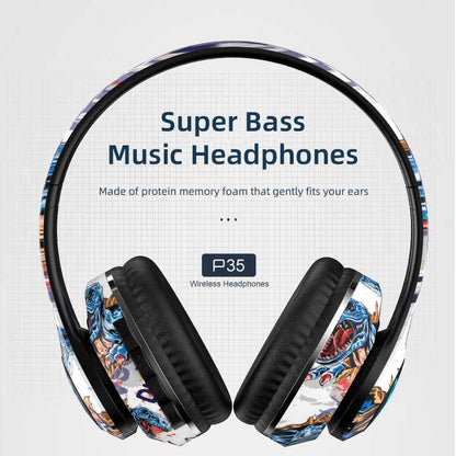 Wireless Bluetooth Headphones - Stylish Over-Ear Design with Long Battery Life, Hi-Fi Sound, and Universal V888-ELOSUNG15075