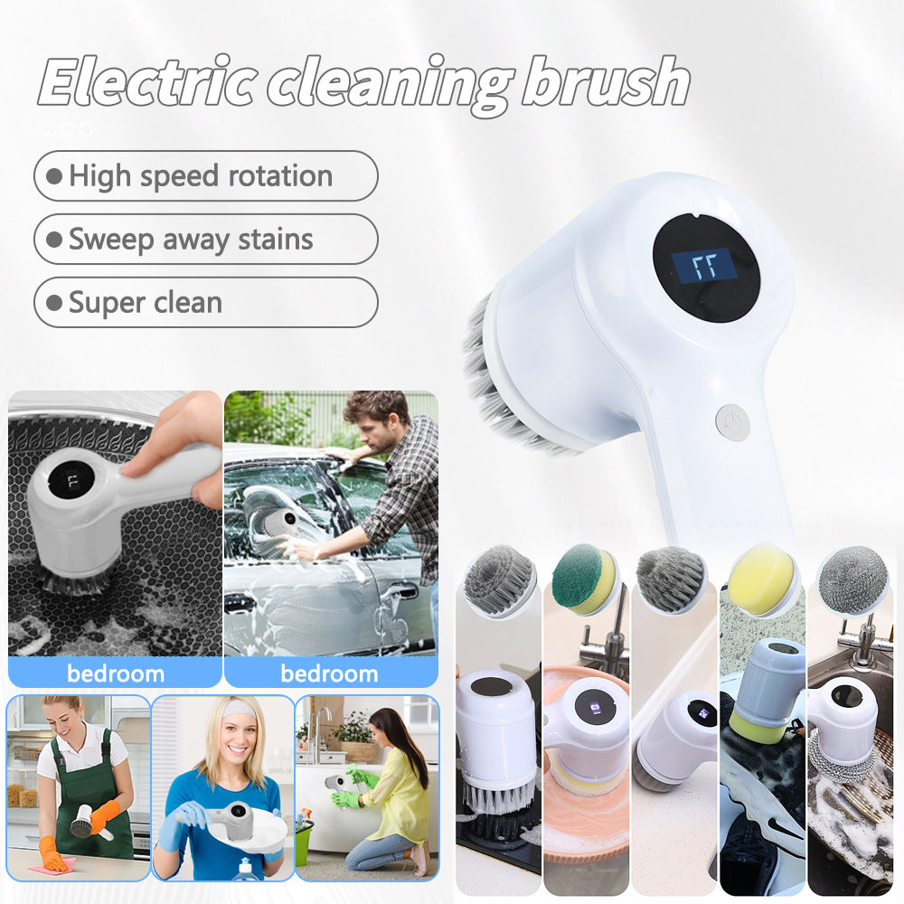 Electric Cleaning Brush - Multipurpose High-Speed Cleaning Tool V888-ELOSUNG15102