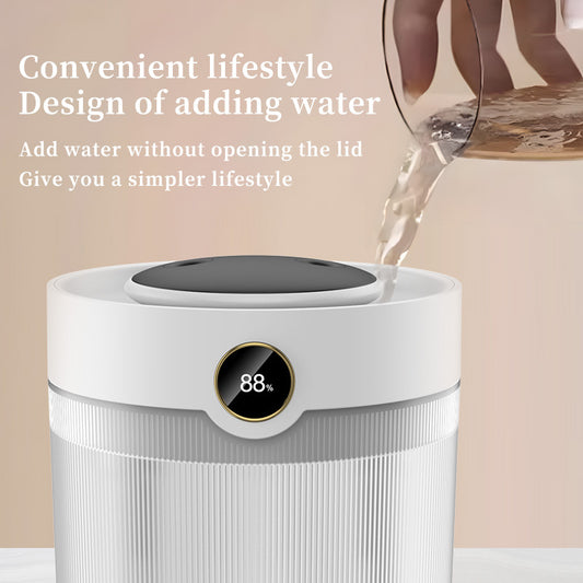 2000ML Large Capacity Humidifier with LED Display - Silent Cool Mist Air Humidifier for Home and Office V888-ELOSUNG15123