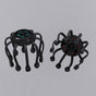 Black Standard B model [5 modes + vibration + timing] Multifunctional Electric Head Massager with 14 Nodes- V888-ELOSUNG15140
