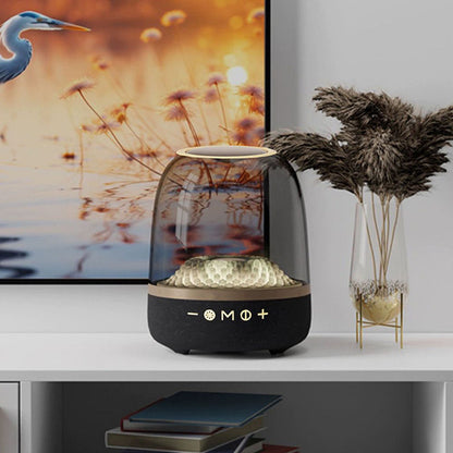 LP90 Black 360 degrees Bluetooth Home Theater Speaker With One Microphone - LED Light Effect, 120W Surround V888-ELOSUNG15177