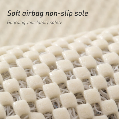 Gray Non-Slip Loofah-Style Bathroom Mat - Quick-Dry and Soft 40*60cm V888-ELOSUNG15187