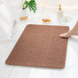 Brown Non-Slip Loofah-Style Bathroom Mat - Quick-Dry and Soft 40*60cm V888-ELOSUNG15188