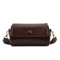 Coffee Vintage PU Leather Shoulder Bag with Adjustable Strap - Compact and Stylish V888-ELOSUNG15245