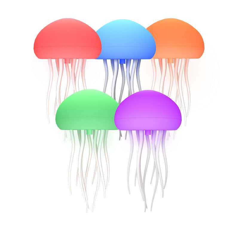 Hanging Style Jellyfish Shaped Night Light - 1000mAh Rechargeable LED Lamp V888-ELOSUNG15251