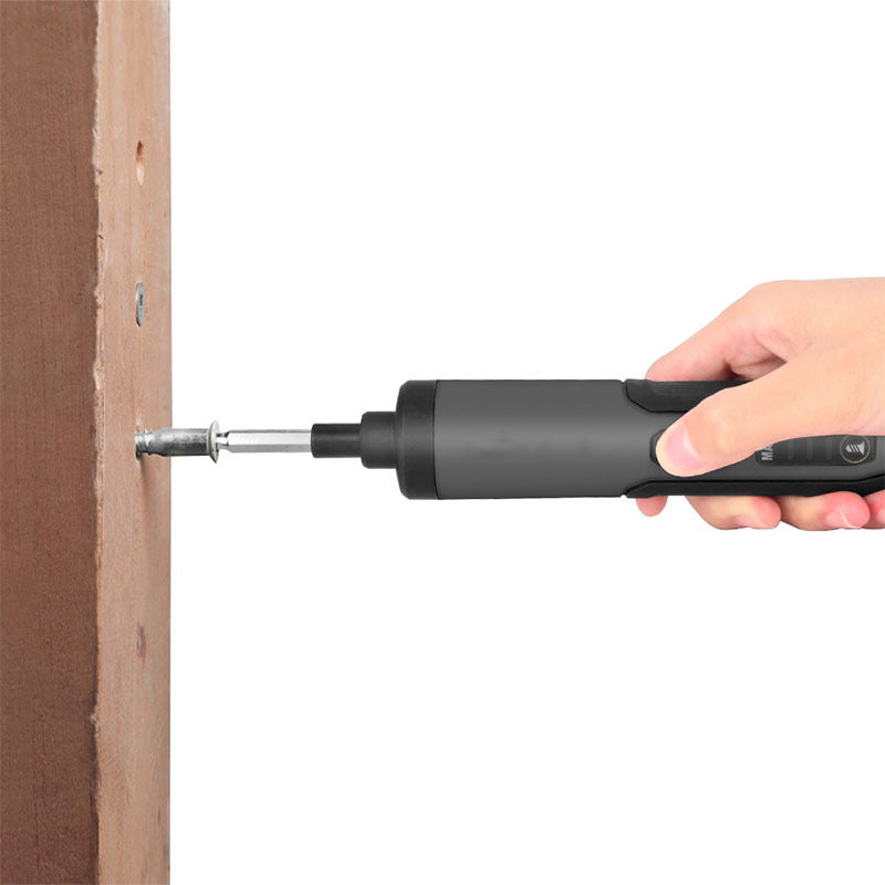 3.6V Li-ion Cordless Electric Screwdriver Set with 24 Bits, LED Light, and Torque Adjustment, 300rmp V888-ELOSUNG15409