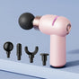 LC-005-Pink Portable Mini Massage Gun - Quiet Muscle Massager with 6 Speeds V888-ELOSUNG15527