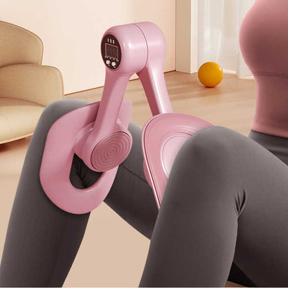 Pink Counting Adjustable Pelvic Floor Muscle Trainer with Smart Counter - Postpartum Recovery Tool V888-ELOSUNG15569