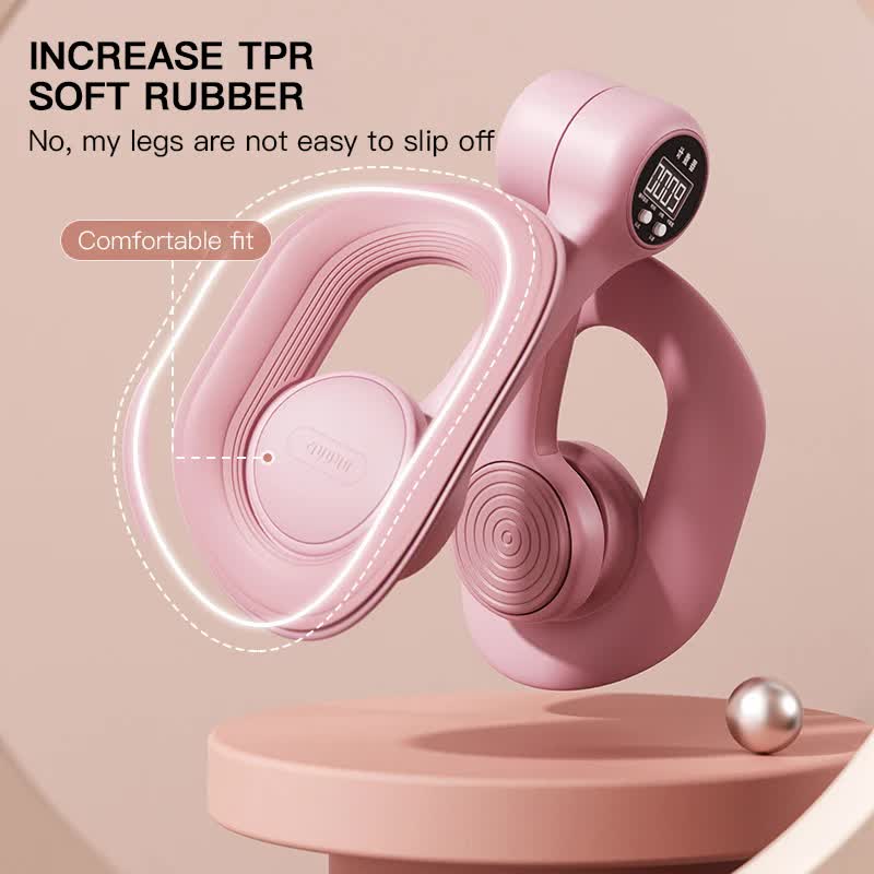 Pink Counting Adjustable Pelvic Floor Muscle Trainer with Smart Counter - Postpartum Recovery Tool V888-ELOSUNG15569