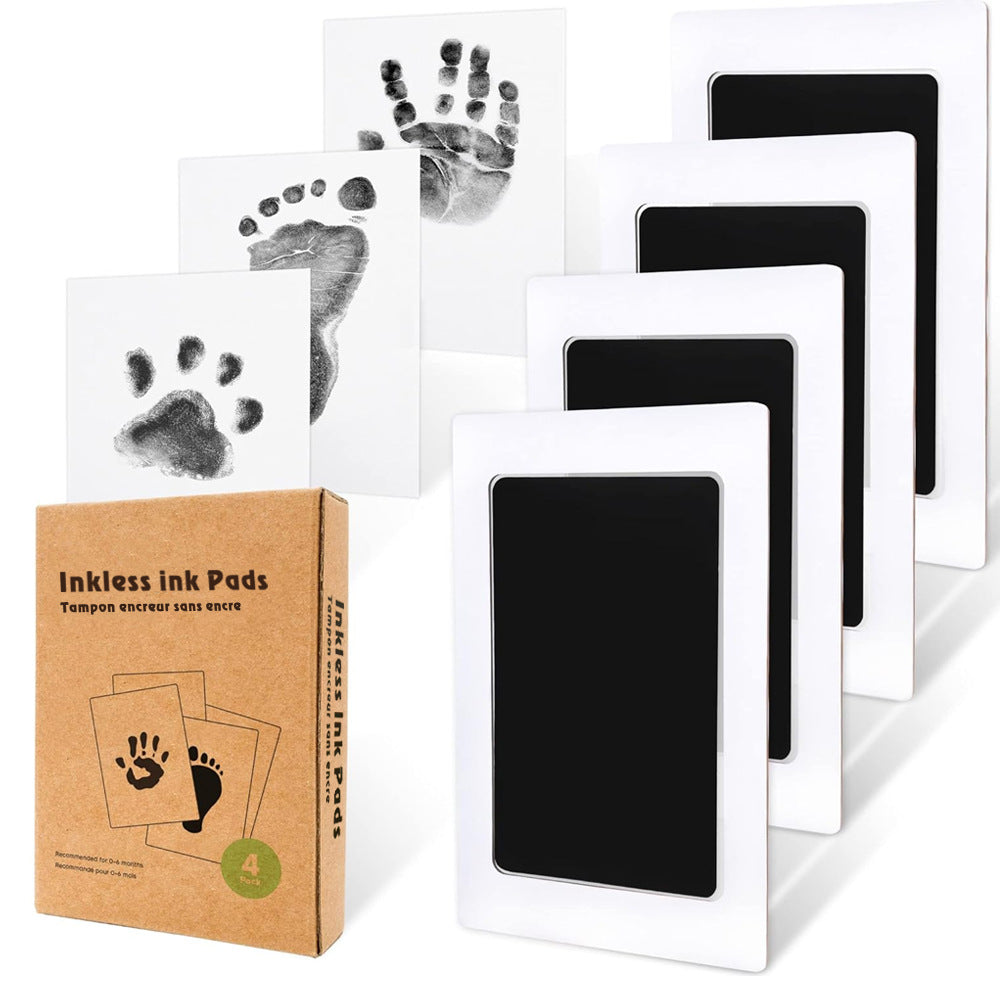 Pet and Baby Safe Inkless Paw & Handprint Memory Kit - 4PCS V888-ELOSUNG15577