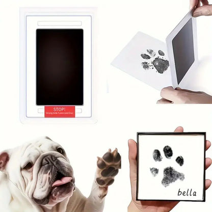Pet and Baby Safe Inkless Paw & Handprint Memory Kit - 4PCS V888-ELOSUNG15577
