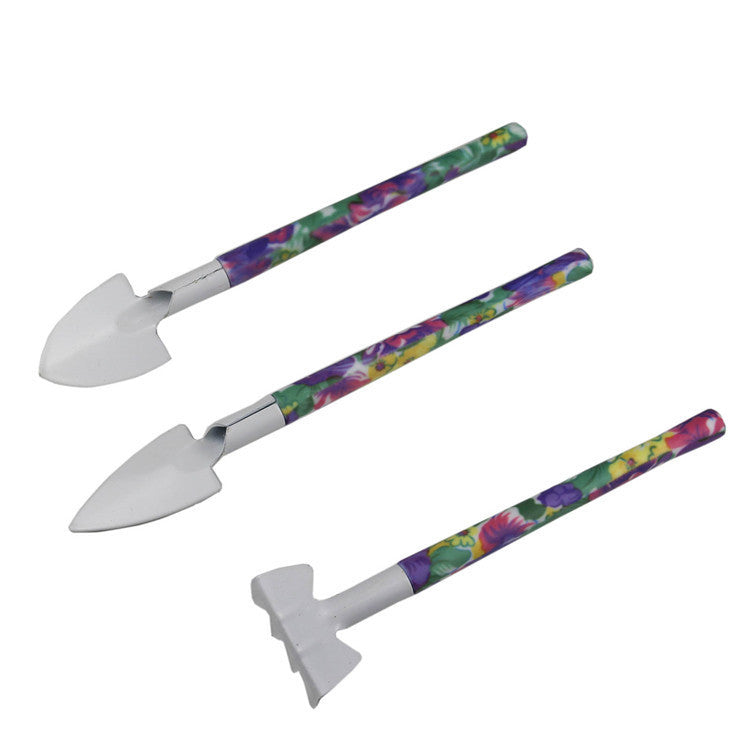 YL/L05 Green 5-Piece Compact Gardening Tool Set with Durable Case - Essential for Home Gardens V888-ELOSUNG15588