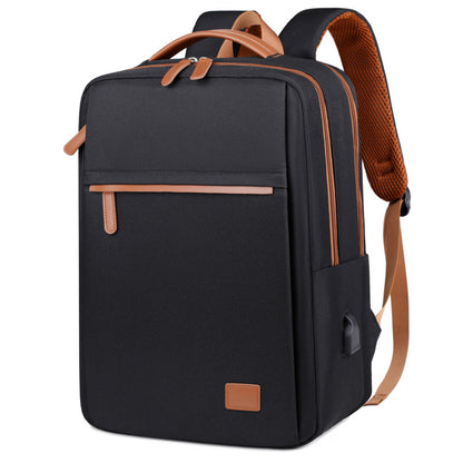 Black Waterproof Business Backpack - 31L Capacity, Stylish and Versatile V888-ELOSUNG15606