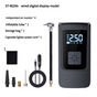 Portable Digital Tire Inflator Pump with LCD Display, Type-C Charging, and 150 PSI Max Pressure V888-ELOSUNG15624