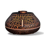 Flame Mountain Aroma Diffuser - 7-Color LED Light, 130ml Capacity, Ultrasonic Mist Maker for Home or Office, V888-ELOSUNG15727