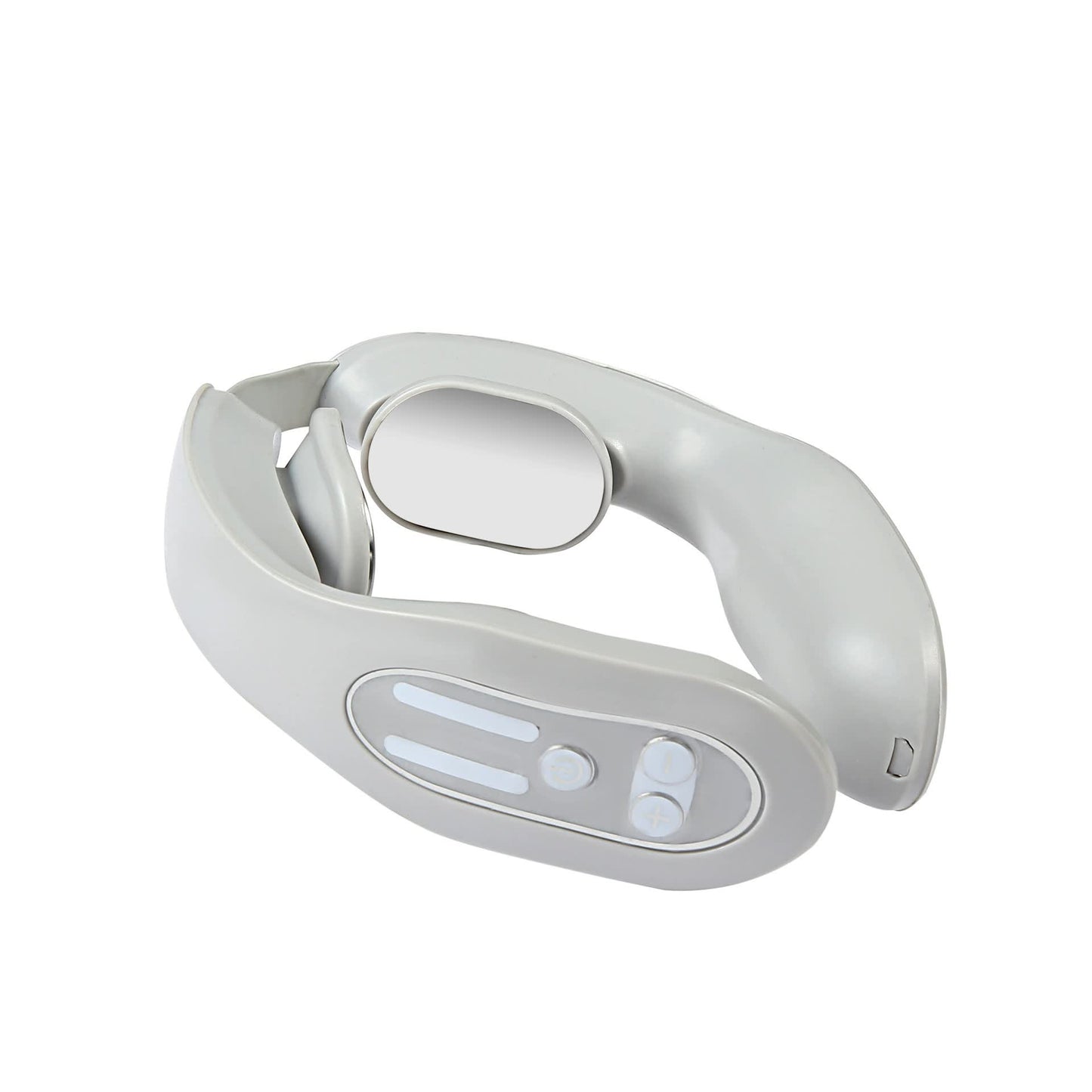 Gray 12-Level Intelligent Neck Massager with Heating Function - Pain Relief and Relaxation V888-ELOSUNG15805