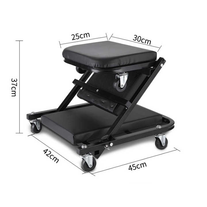 Heavy-Duty 36-Inch Mechanic Creeper - Multi-Functional Repair Board with Adjustable Height for Car Maintenance V888-ELOSUNG15901