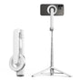White Multifunctional Foldable Selfie Stick with Tripod Stand & Bluetooth Remote V888-ELOSUNG16041