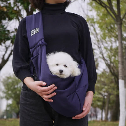 Nevy Blue Pet Sling Carrier Bag - Comfortable and Hands-Free Design V888-ELOSUNG16069