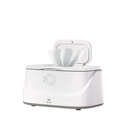 White USB-Powered Baby Wet Wipes Warmer - Portable and Adjustable Heating V888-ELOSUNG16078