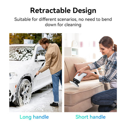 Electric Spin Scrubber with 7 Brush Heads - Cordless & Detachable Cleaning Tool V888-ELOSUNG16097