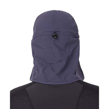 Nevy Blue UV Protection Outdoor Sun Hat with Neck Flap - Lightweight and Breathable V888-ELOSUNG16103