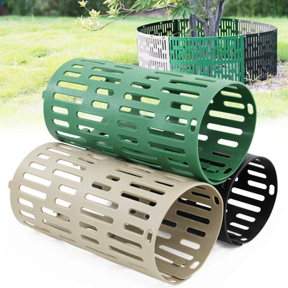 Grey Tree Guard Protector Roll (6 pieces/set) - Durable Plastic Garden Barrier for Plant Protection V888-ELOSUNG16159