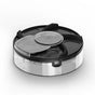 Black Electric Rotating Fly Trap - 360 Degree Efficient Insect Catcher for Indoor Use V888-ELOSUNG16171