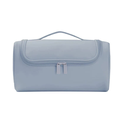Blue Portable Hair Styling Tool Organizer - Travel Storage Bag with Compartments V888-ELOSUNG16230