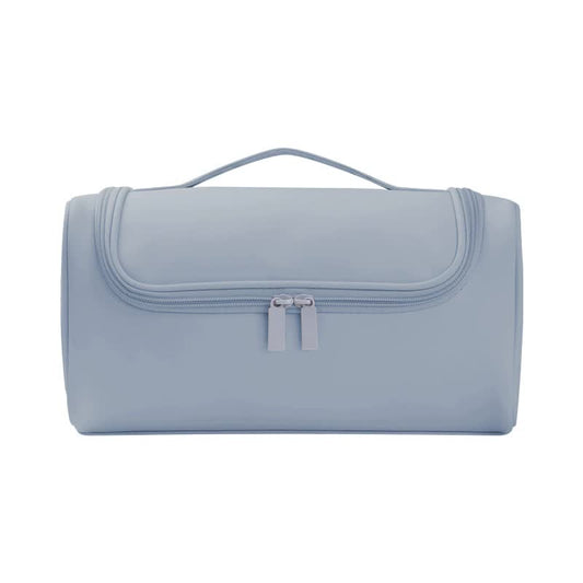 Blue Portable Hair Styling Tool Organizer - Travel Storage Bag with Compartments V888-ELOSUNG16230