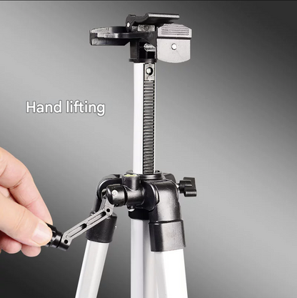 Silver Portable Folding Artist Tripod Easel - Adjustable Stand for Sketching & Painting (Collapses to 54cm) V888-ELOSUNG16281