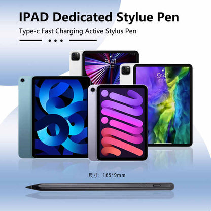 Pink Stylus Pen for iPad (2018 & Later) - Tilt Pressure, Magnetic Attachment, LED Battery Indicator, Type-C V888-ELOSUNG16377