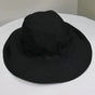 Black Outdoor Waterproof Wide-Brim Rain Hat - Heavy-Duty Rain Protection V888-ELOSUNG16381