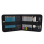 Light Blue 40-Piece Drawing Pencil Set, Professional Art Kit in Convenient Storage Case V888-ELOSUNG16553