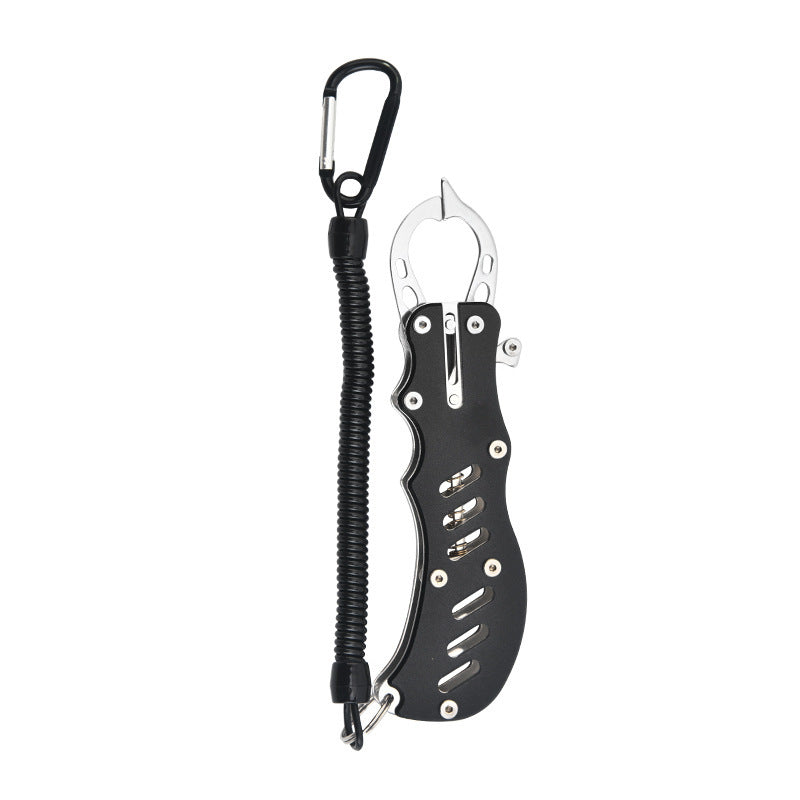 2 PCS Black Multi-Function Fishing Hook Remover Tool - Durable, Lightweight, and Compact V888-ELOSUNG16617