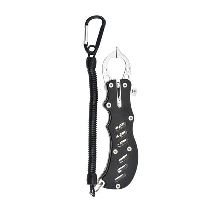 2 PCS Black Multi-Function Fishing Hook Remover Tool - Durable, Lightweight, and Compact V888-ELOSUNG16617