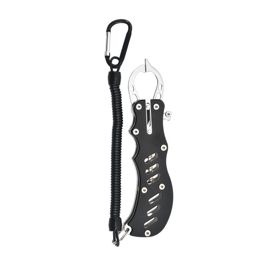 2 PCS Black Multi-Function Fishing Hook Remover Tool - Durable, Lightweight, and Compact V888-ELOSUNG16617