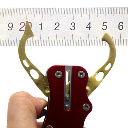 2 PCS Black Multi-Function Fishing Hook Remover Tool - Durable, Lightweight, and Compact V888-ELOSUNG16617