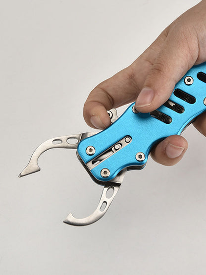 2 PCS Blue Multi-Function Fishing Hook Remover Tool - Durable, Lightweight, and Compact V888-ELOSUNG16619