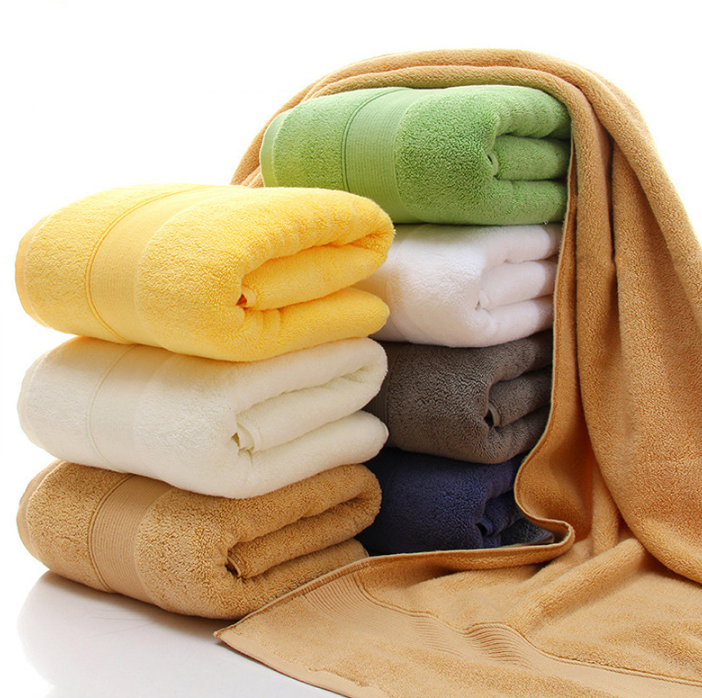 Yellow Luxury 100% Cotton Towel Set - 3-Piece Combed Cotton Bath Towel Set V888-ELOSUNG16749